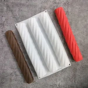 Silicone twisted Rope Entremet Mould