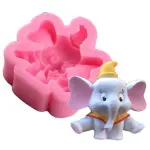 Cute Elephant Silicone mould style 3