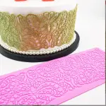 Butterfly Pattern Lace Mat Silicone Mould