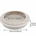 3D Round Spiral Entremet Silicone Mould