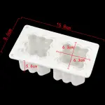 2 Cavity Heart Bubble Silicone Mould