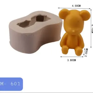 teddy Bear Silicone mould ( style 7)