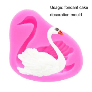Detailed Swan Silicone Mould