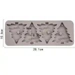 Christmas tree Silicone Aromatherapy Wax Diffuser Mould