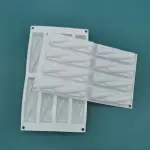 8 cavity Silicone twisted Rope Entremet Mould