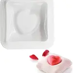 3D love Pillow shape Entremet Silicone mould