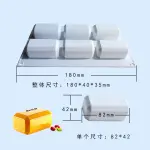 6 cavity rectangle log silicone mould