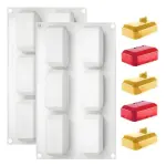 6 cavity rectangle log silicone mould