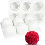 6 cavity love Heart ball shape Entremet Silicone mould