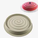 3D Round Spiral Entremet Silicone Mould
