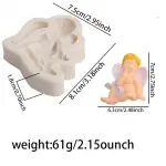 Angel silicone mould style 5