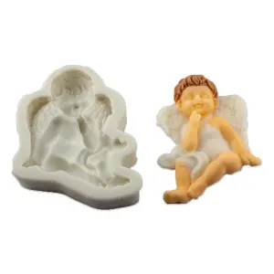 Angel silicone mould style 5