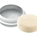 Round Shape snowflake Silicone Entremet Mould