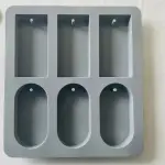 6 cavity Candle Wax aromatherapy silicone Mould