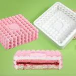 3D Bubble Cube Entremet Silicone mould
