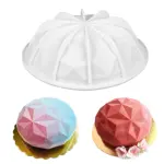 3D Round Diamond shape Entremet Silicone mould