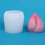 3D peach silicone mould