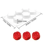 Round Shape rose flower pastry Silicone Entremet Mould
