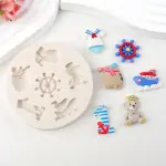 Sailboat & Ship Sea Theme Silicone Mould