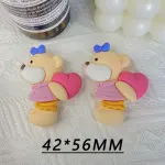 Teddy Bear Couple Miniature toy topper