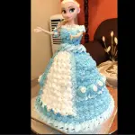 1 Piece Plastic Doll ( Frozen )