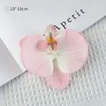 1 pcs Large Orchid artificial flower cake topper Style 1