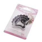 3 Pcs Carnation petal Fondant Sugarcraft Stainless Steel Cutter set