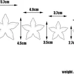 4 pcs Rose Calyx Cutter Set ( A340)