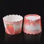 50 Pcs Strawberry Theme Cupcake Liners