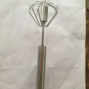 Small Stainless Steel Hand Push Whisk Mixer