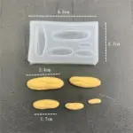 Miniature French load Bread silicone mould style 4