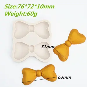 2 CAVITY BOWS SILICONE MOuld