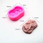Butterfly and flower Theme silicone mould