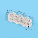 Scroll lace Border Silicone mould