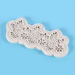 Scroll lace Border Silicone mould