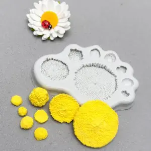 Sunflower Stamen Center silicone mould