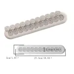 Bubble Scalloped Border Lace Fondant Marzipan silicone Mould