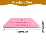 3 Cavity Bead Pearl Silicone Fondant silicone mould