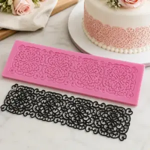 Lace Pattern Silicone mould style 5