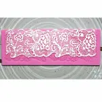 floral Lace Pattern Silicone mould style 6