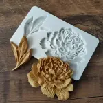 Peony Flower with leaf Mould