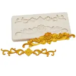 Flower Lace Silicone classic boarder crown Mold For Cake Decorating,Fondant,Chocolate Mould