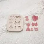 6 cavity Creative Bow Design DIY Silicone Mould