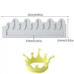 3D Crown Design Marzipan Silicone Mould
