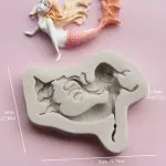 Mermaid Silicone Mould for fondant,resin,chocolate