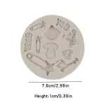 Baby boy theme baby shower silicone Fondant mould