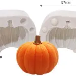 3D Pumpkin Silicone Mould Candle Mould