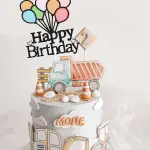 Balloon theme Cake Topper