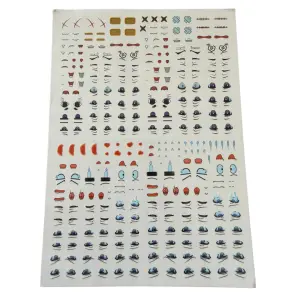 3D Eyes Stickers for Face Moulds | Self-Adhesive Doll Eyes Decals for Fondant, Clay & DIY Crafts