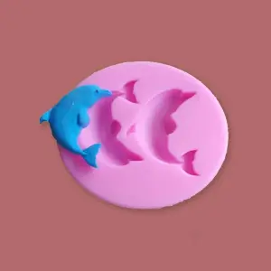Dolphin Silicone Fondant mold